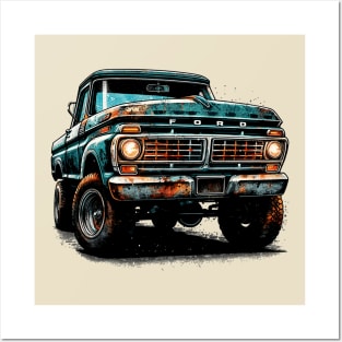 Ford F-100 Posters and Art